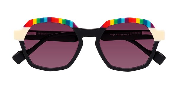 Front of Ralyn in Rainbow Noir
