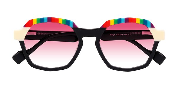 Front of Ralyn in Rainbow Noir