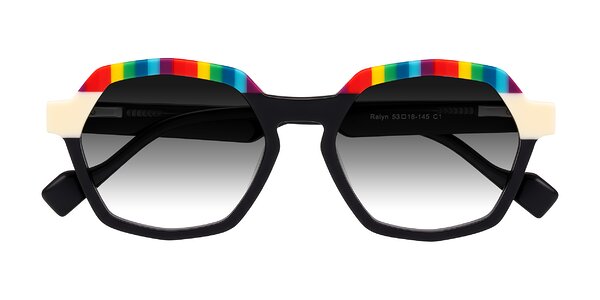 Front of Ralyn in Rainbow Noir