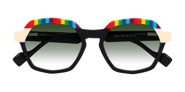 Front of Ralyn in Rainbow Noir