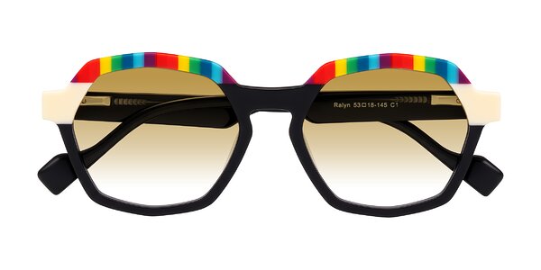 Front of Ralyn in Rainbow Noir