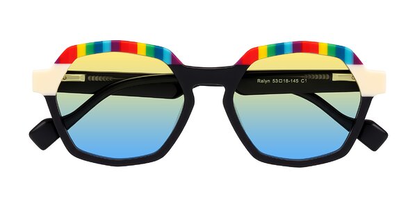 Front of Ralyn in Rainbow Noir