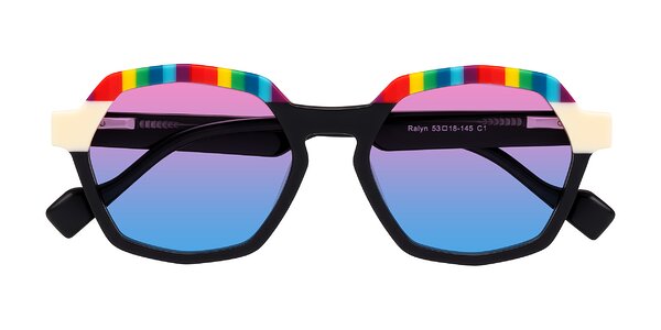 Front of Ralyn in Rainbow Noir