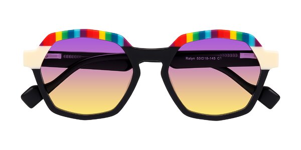 Front of Ralyn in Rainbow Noir
