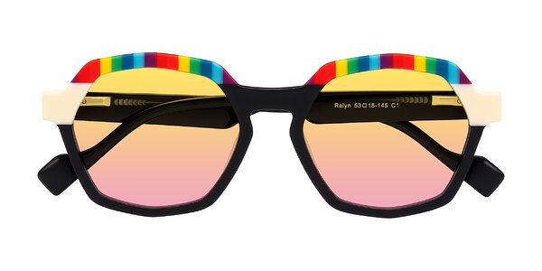 Front of Ralyn in Rainbow Noir