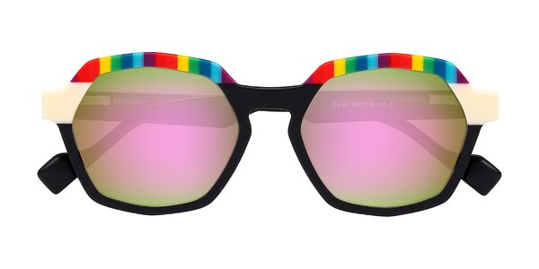 Front of Ralyn in Rainbow Noir
