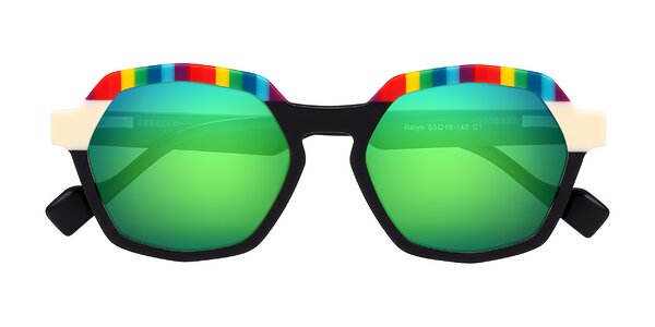 Front of Ralyn in Rainbow Noir