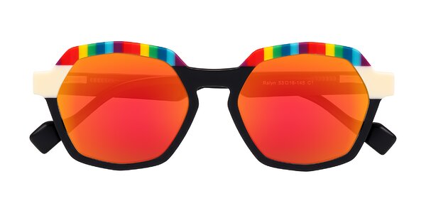 Front of Ralyn in Rainbow Noir