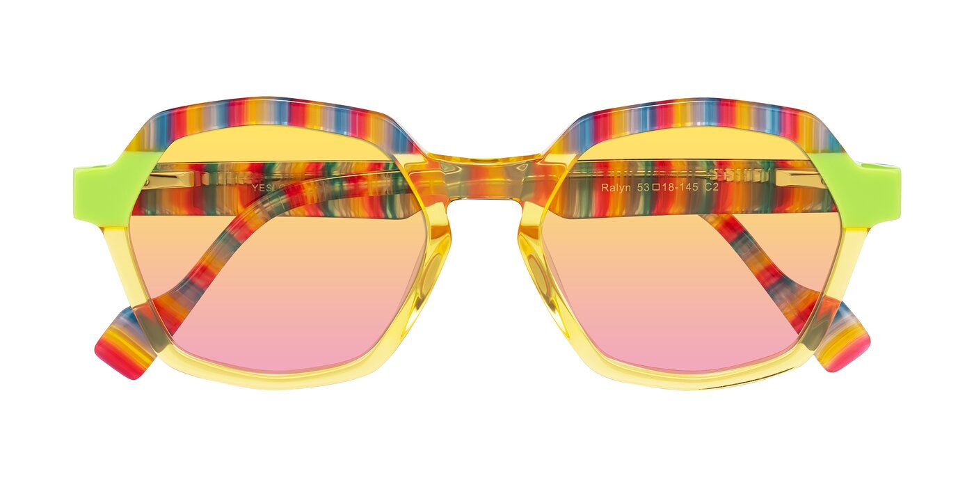 Ralyn - Citrine Pop Gradient Sunglasses