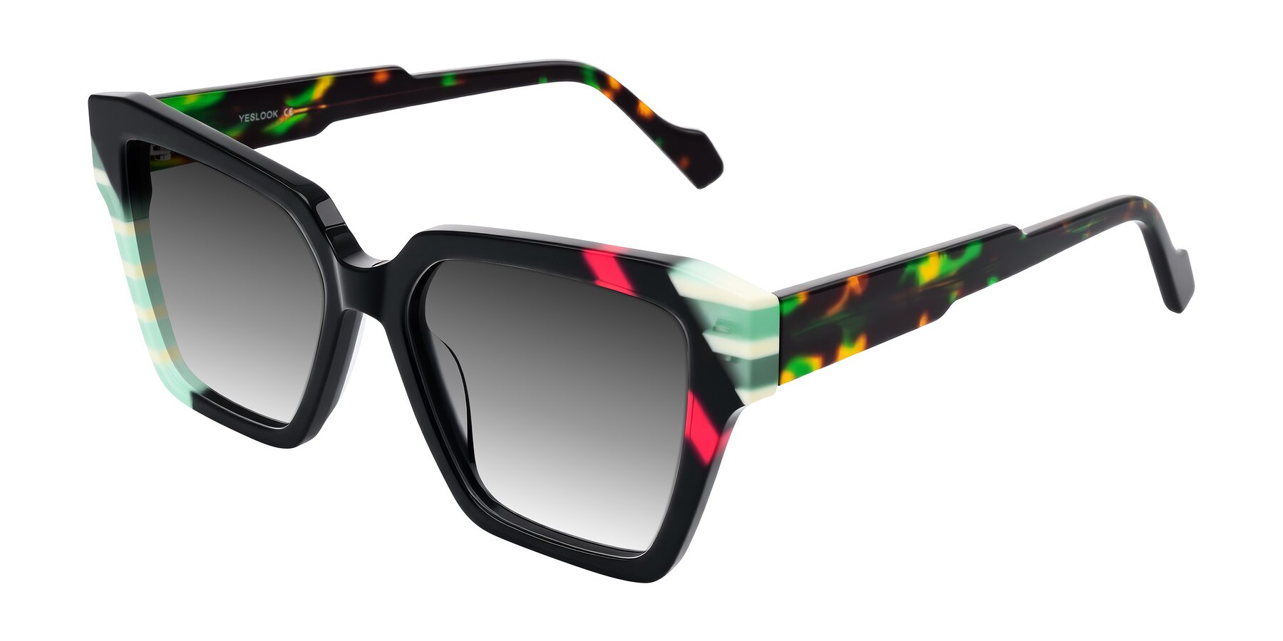 Angle of Widvale in Onyx Mosaic with Gray Gradient Lenses