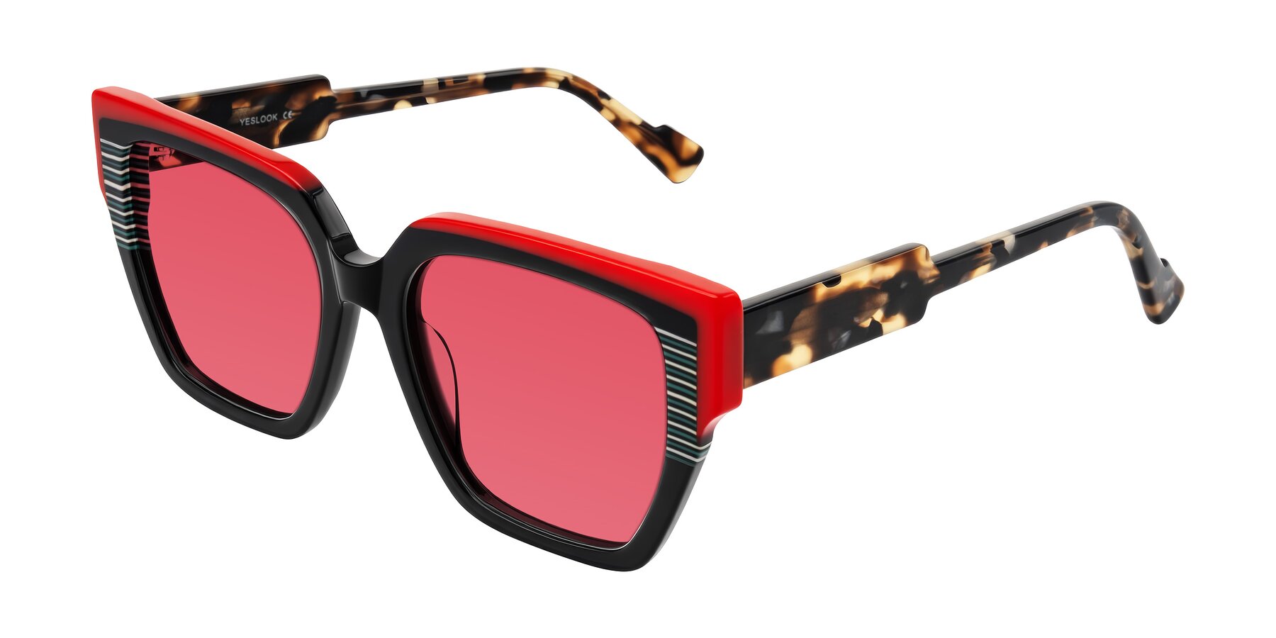 Angle of Delph in Crimson Track with Red Tinted Lenses