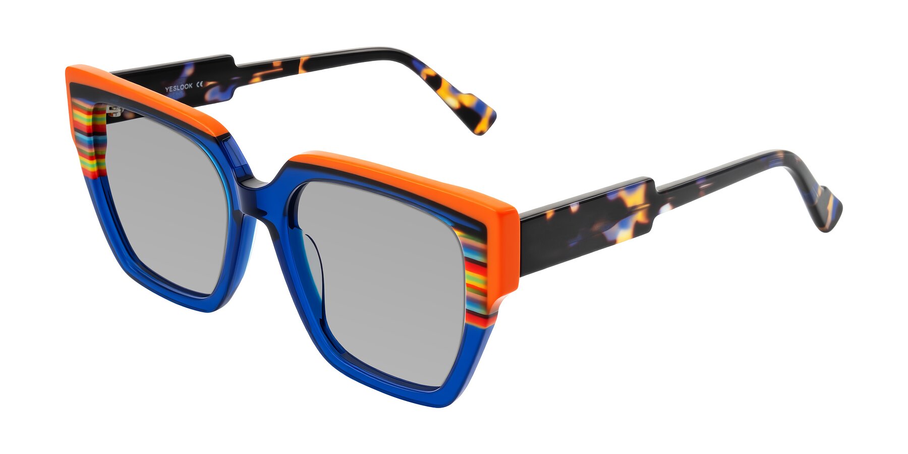 Angle of Delph in Cobalt Sprint with Light Gray Tinted Lenses