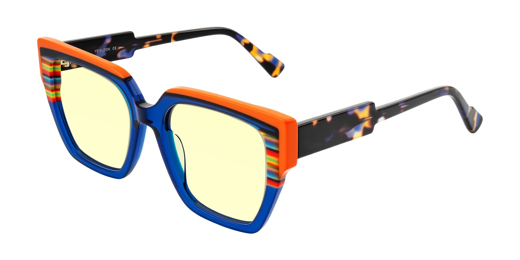 Angle of Delph in Cobalt Sprint with Light Yellow Tinted Lenses