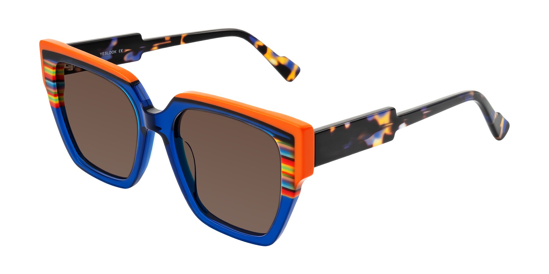 Angle of Delph in Cobalt Sprint with Brown Tinted Lenses