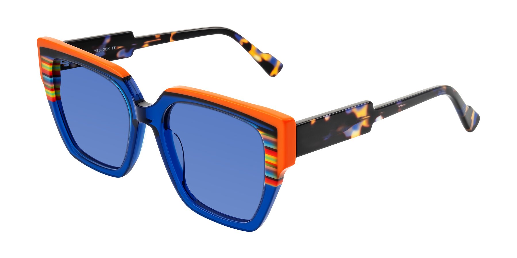 Angle of Delph in Cobalt Sprint with Blue Tinted Lenses