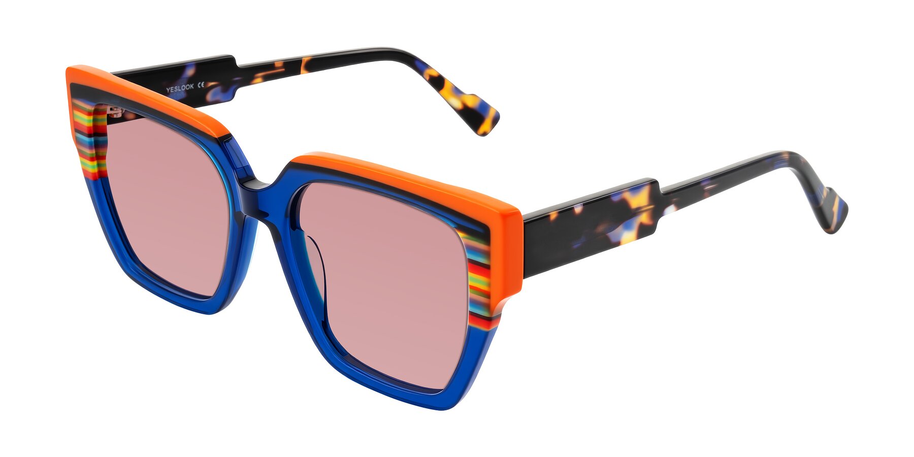 Angle of Delph in Cobalt Sprint with Medium Garnet Tinted Lenses