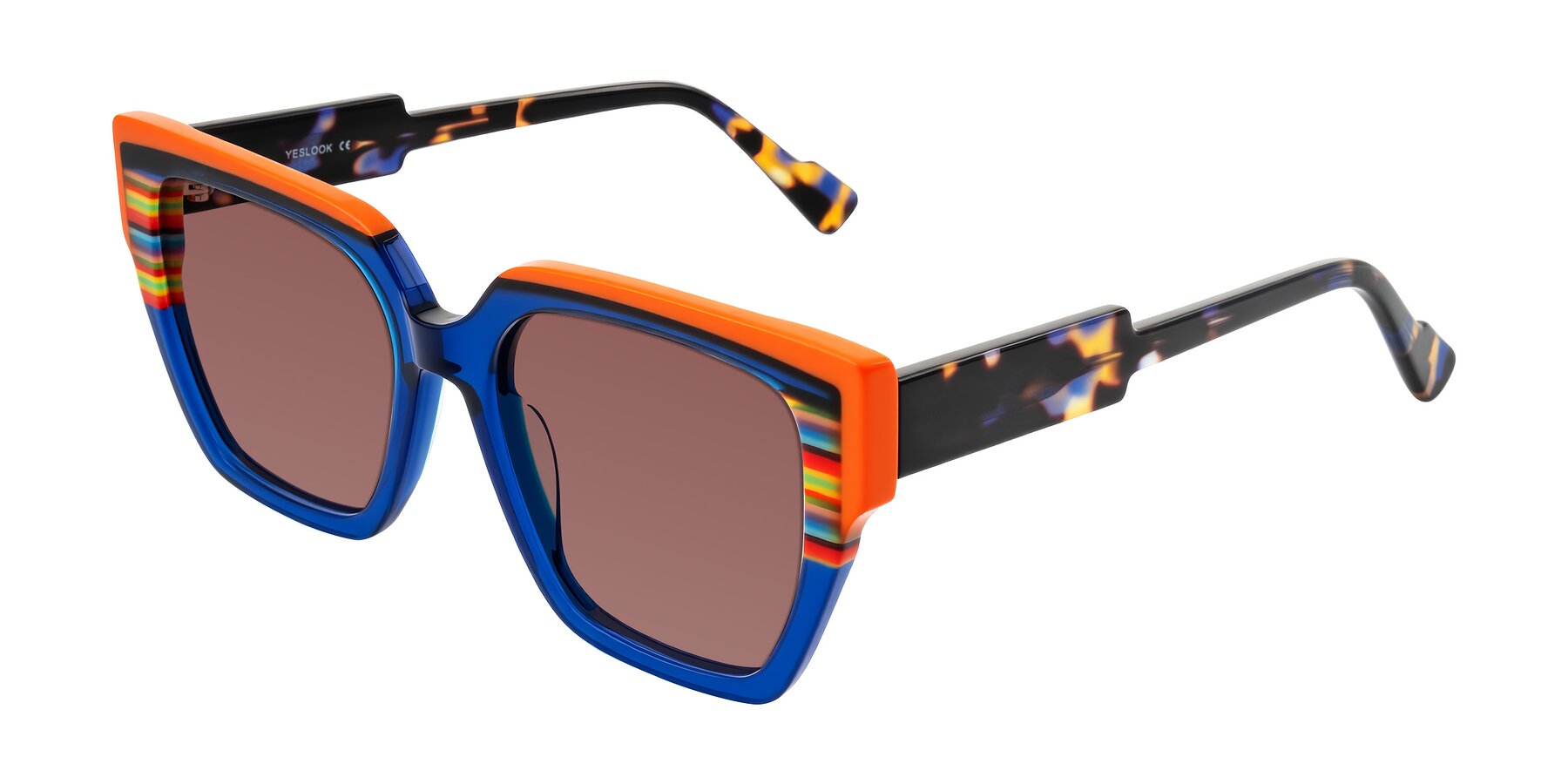 Angle of Delph in Cobalt Sprint with Garnet Tinted Lenses