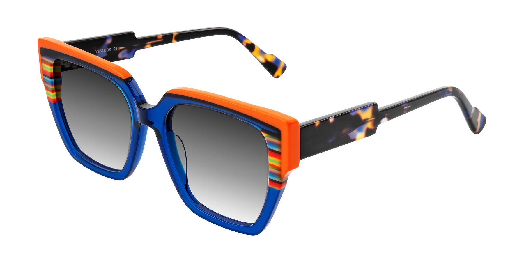 Angle of Delph in Cobalt Sprint with Gray Gradient Lenses