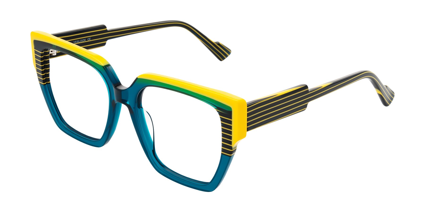Angle of Delph in Petrol Rally with Clear Eyeglass Lenses