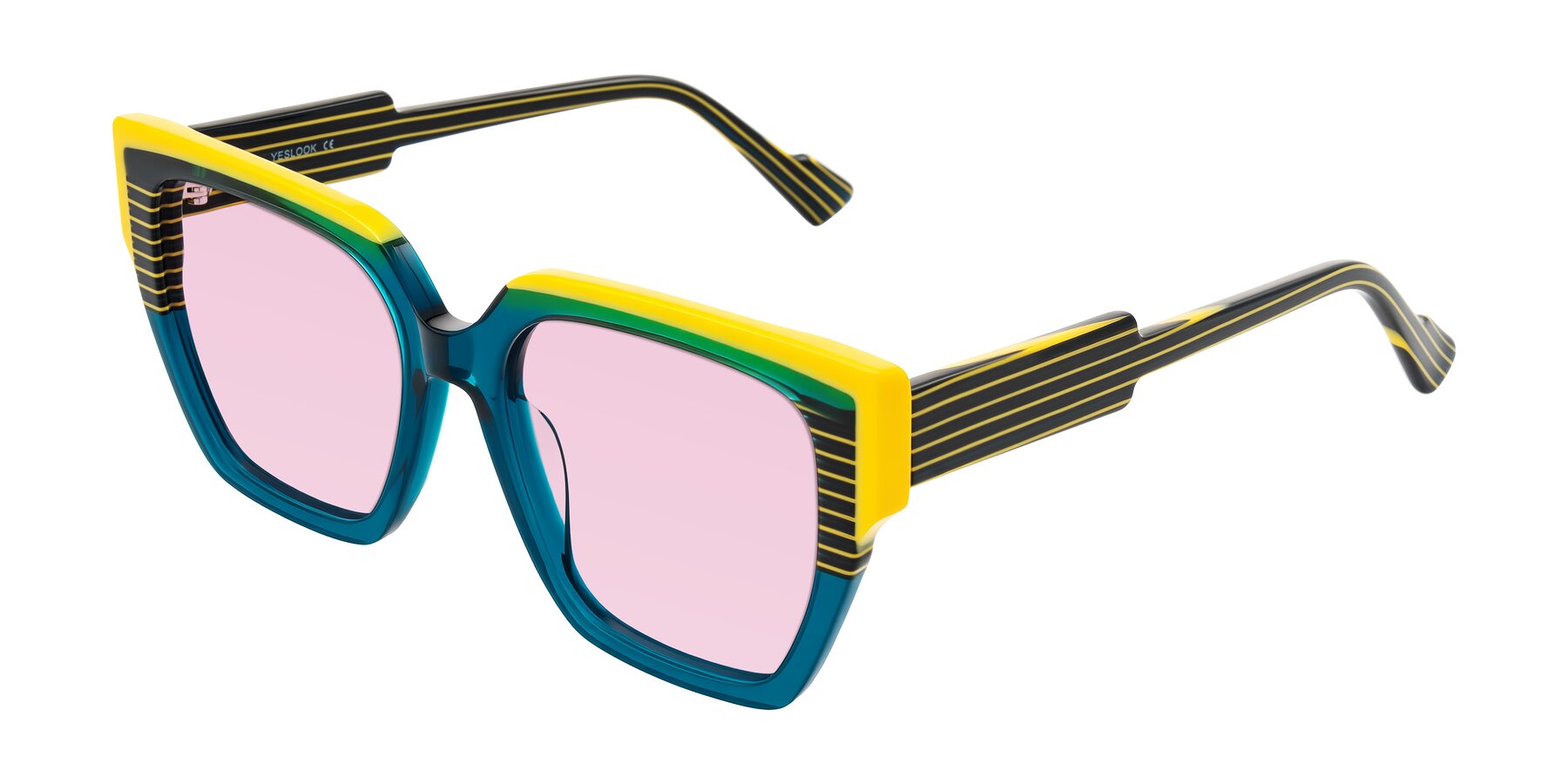 Angle of Delph in Petrol Rally with Light Pink Tinted Lenses