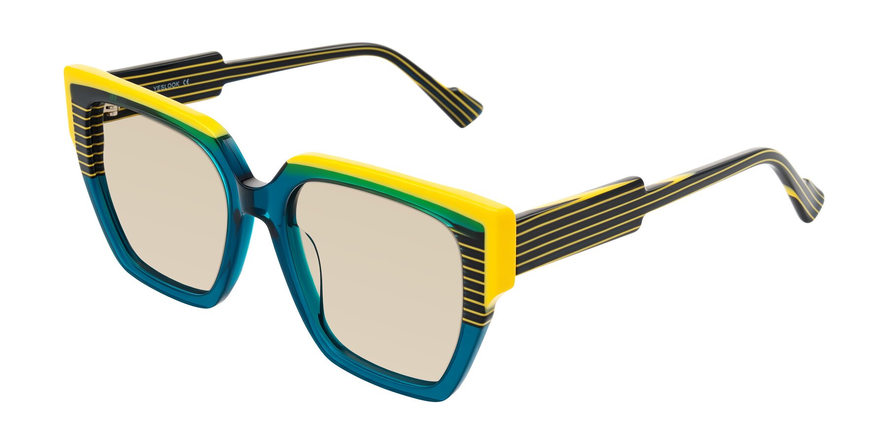 Angle of Delph in Petrol Rally with Light Brown Tinted Lenses