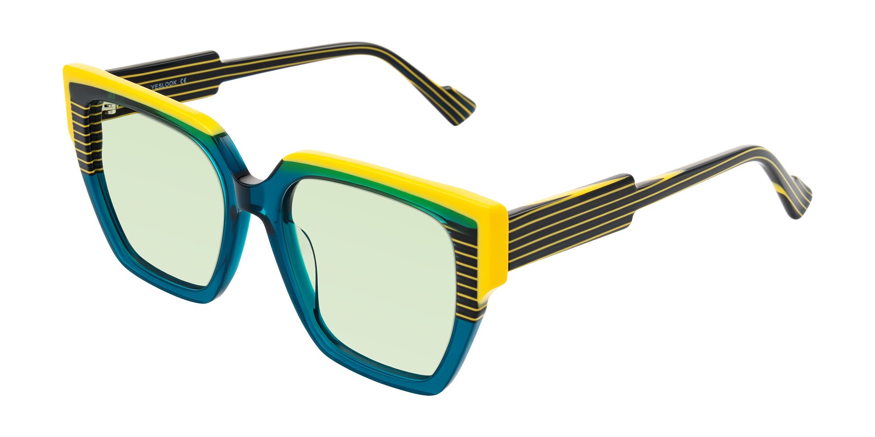 Angle of Delph in Petrol Rally with Light Green Tinted Lenses