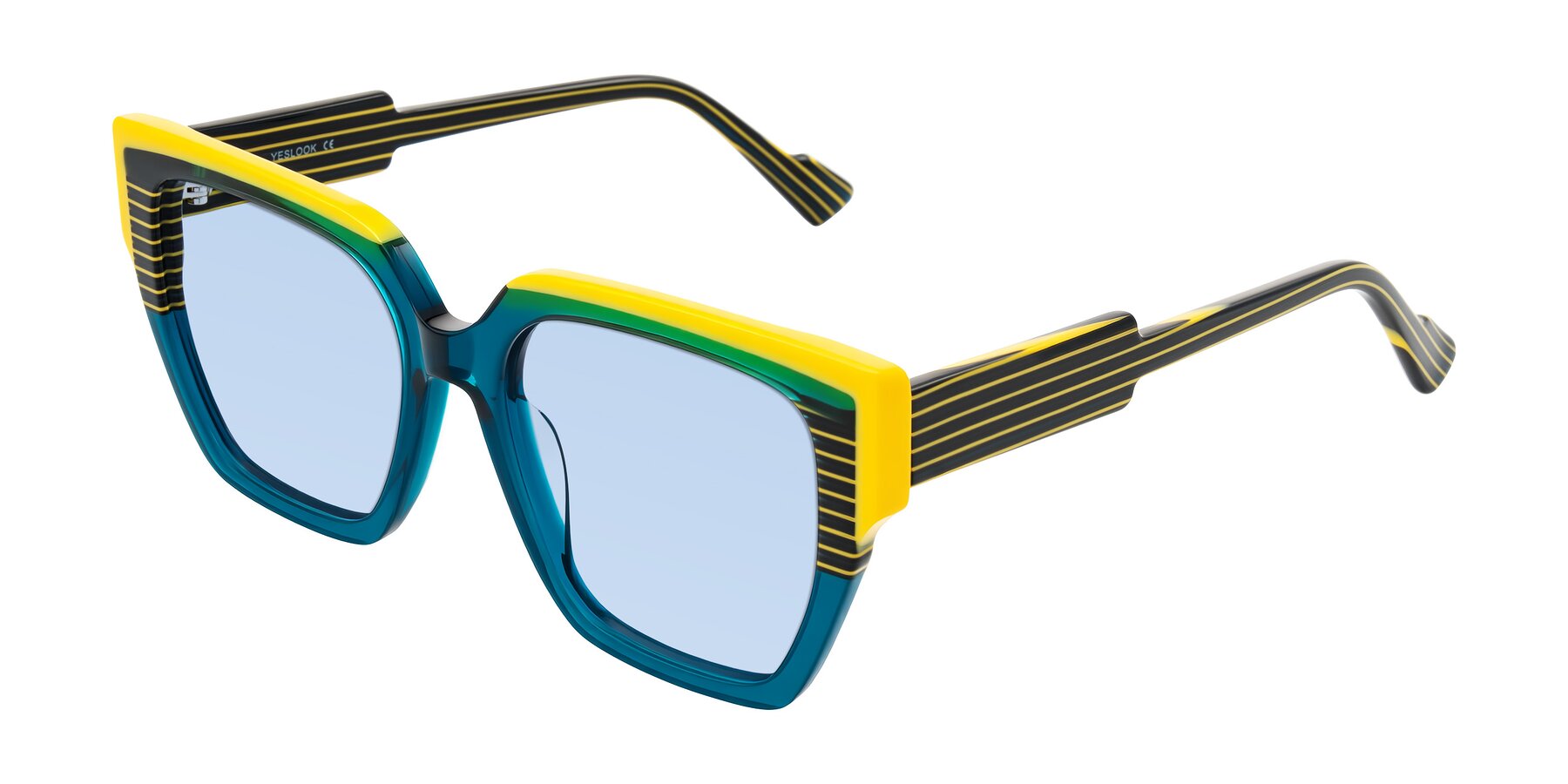 Angle of Delph in Petrol Rally with Light Blue Tinted Lenses