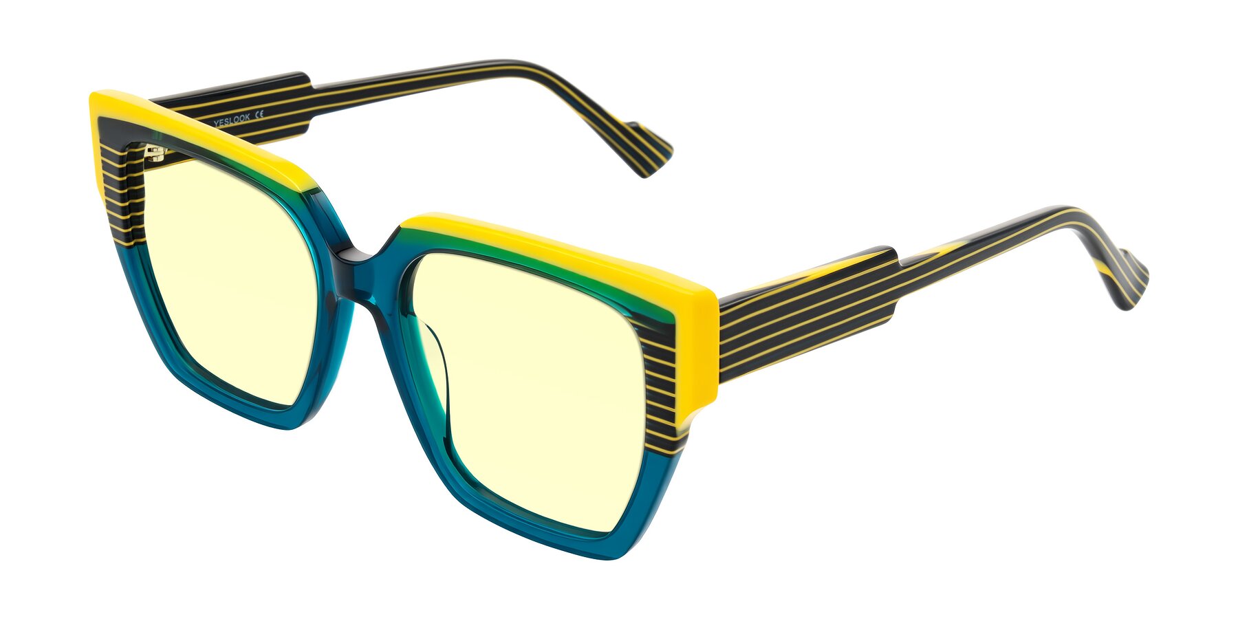 Angle of Delph in Petrol Rally with Light Yellow Tinted Lenses