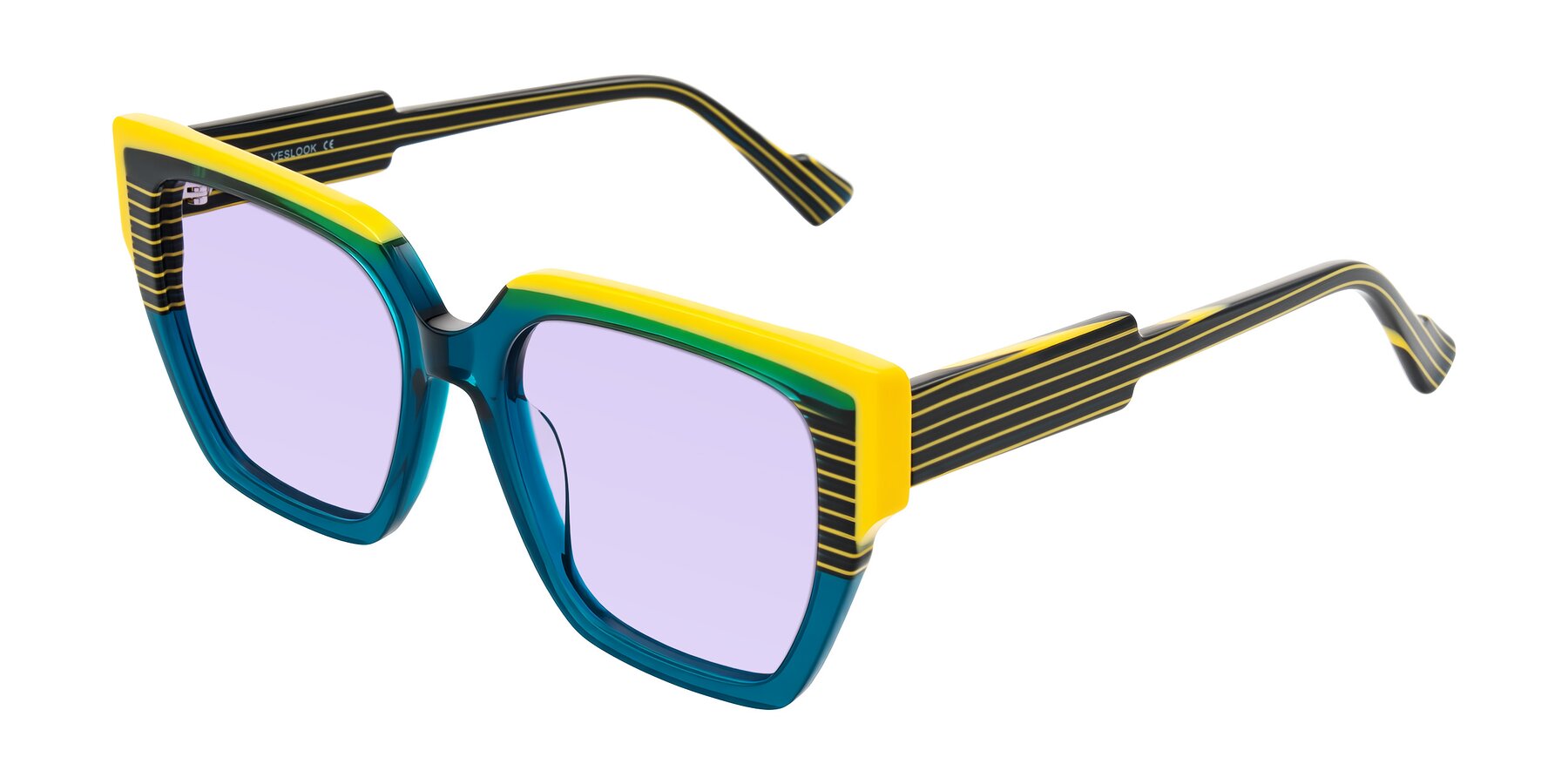 Angle of Delph in Petrol Rally with Light Purple Tinted Lenses