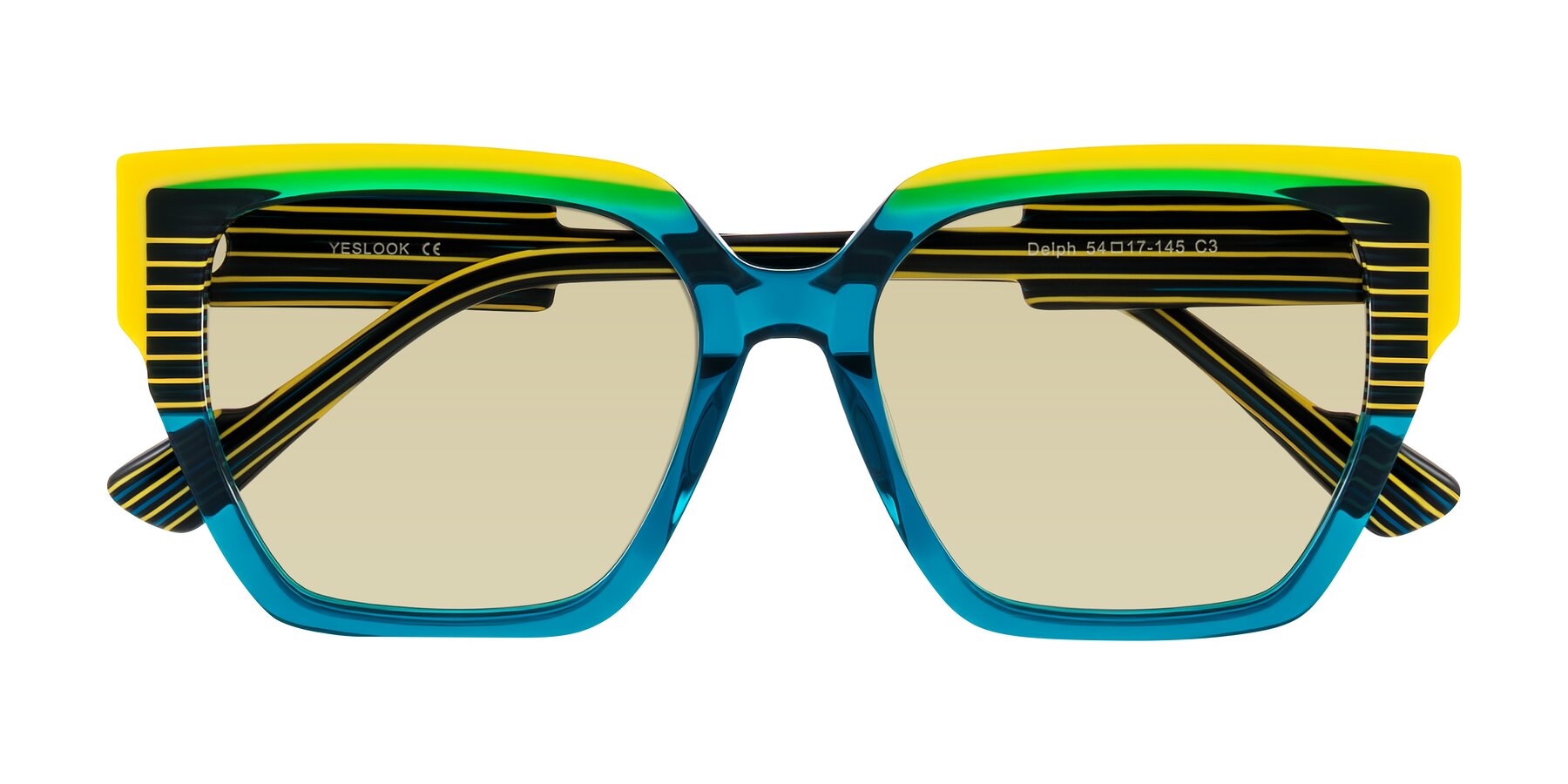 Folded Front of Delph in Petrol Rally with Light Champagne Tinted Lenses