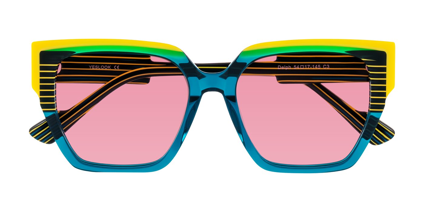 Delph - Petrol Rally Tinted Sunglasses