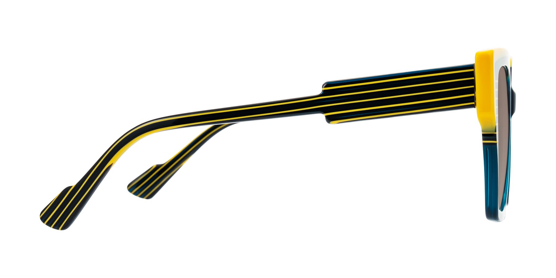 Side of Delph in Petrol Rally with Medium Brown Tinted Lenses
