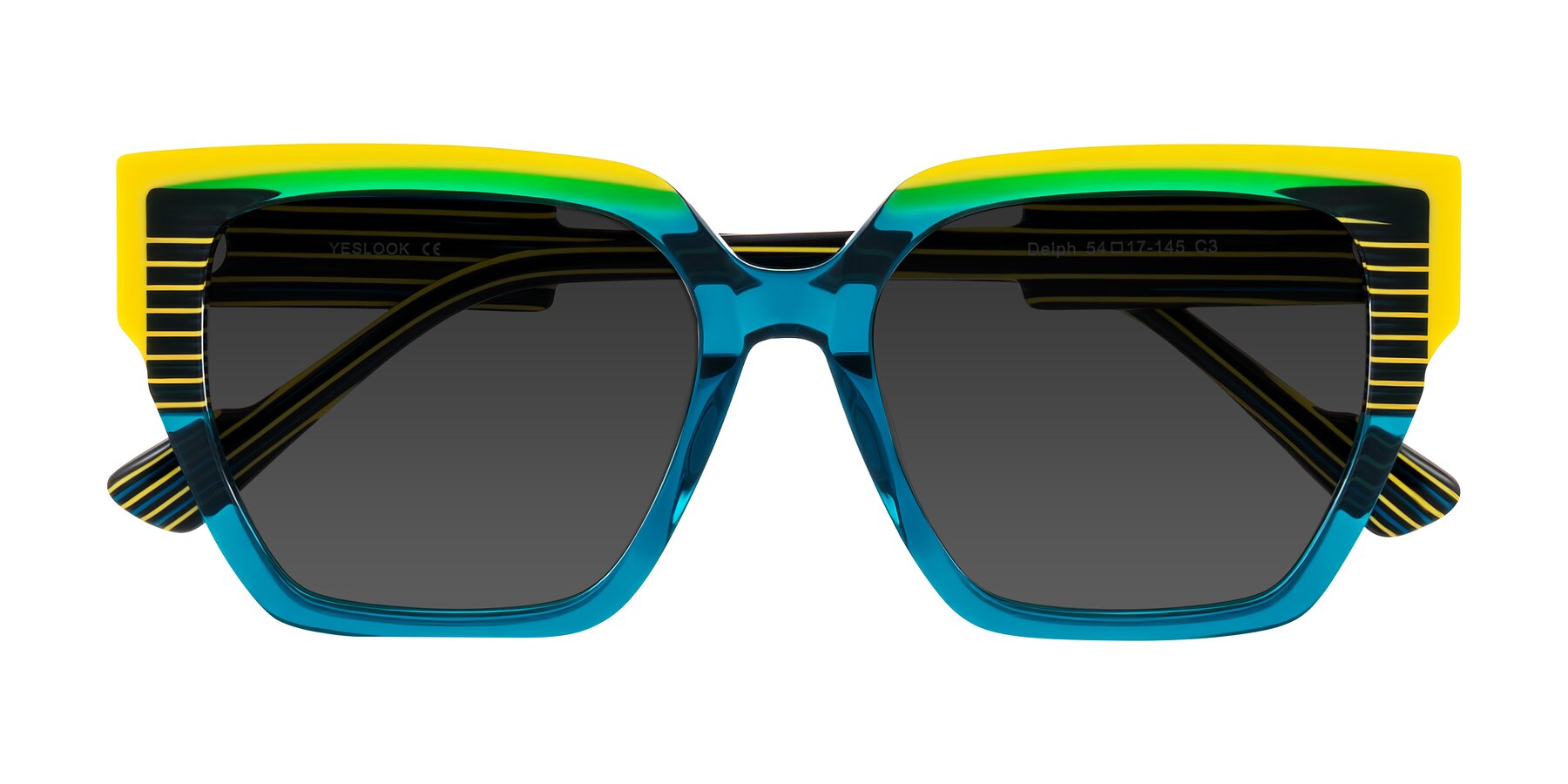 Folded Front of Delph in Petrol Rally with Gray Tinted Lenses