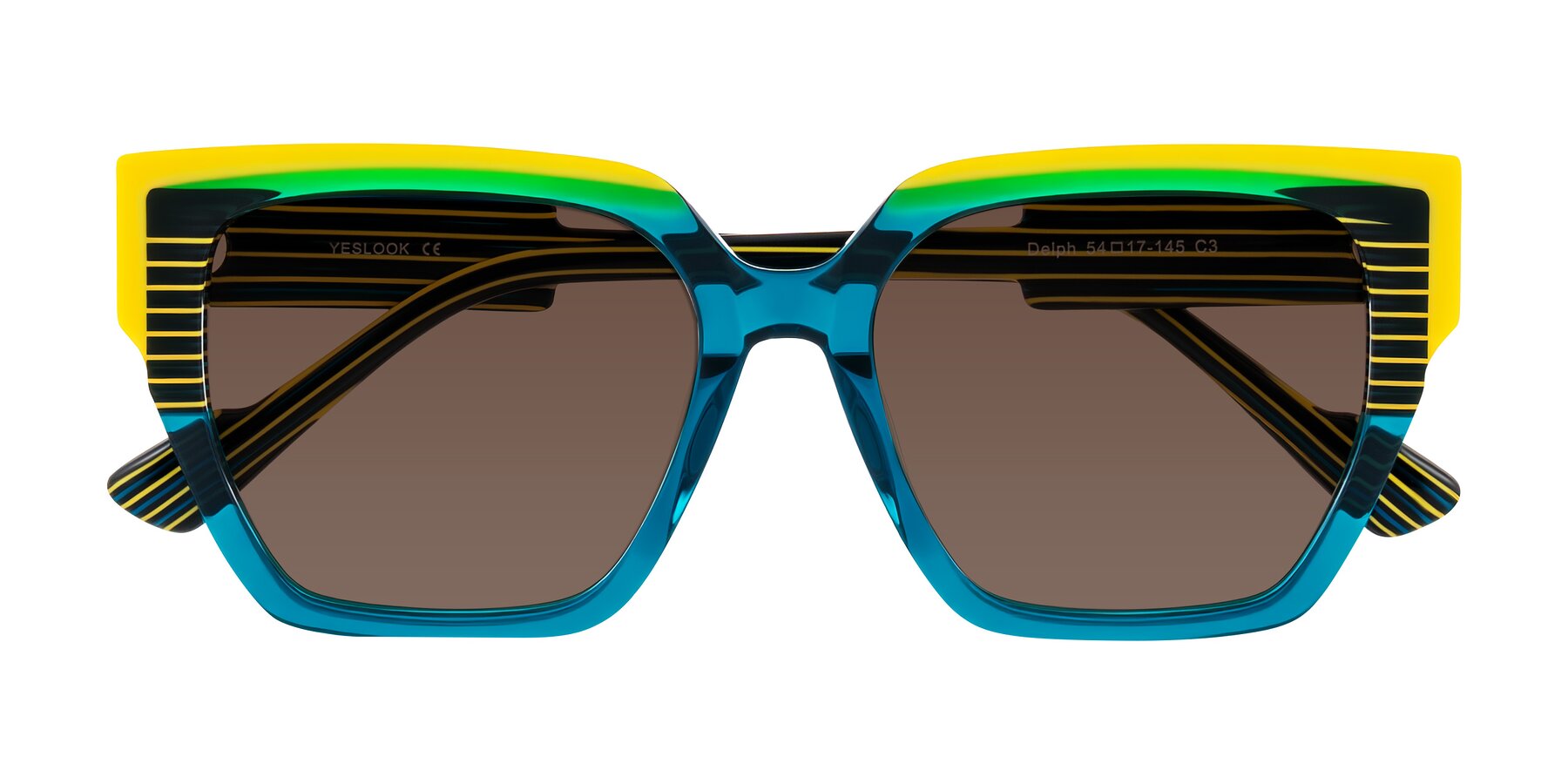 Folded Front of Delph in Petrol Rally with Brown Tinted Lenses