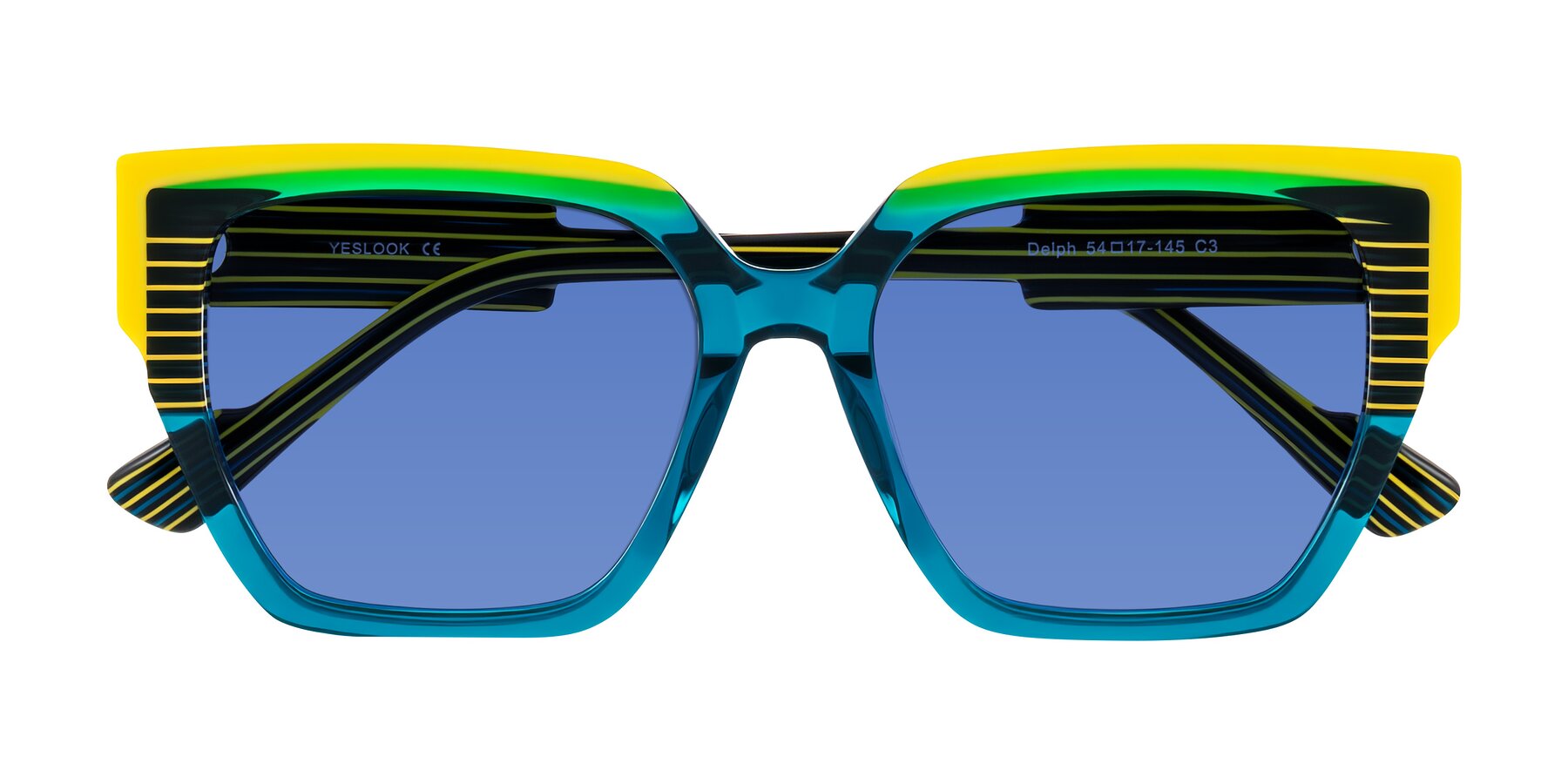 Folded Front of Delph in Petrol Rally with Blue Tinted Lenses