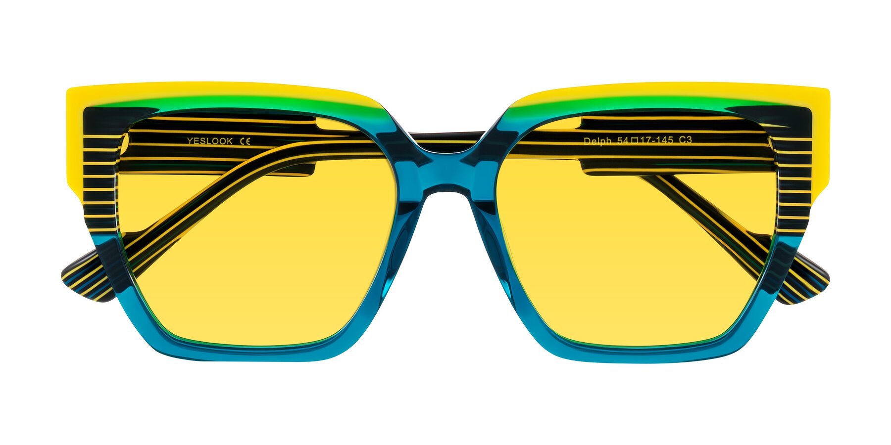 Folded Front of Delph in Petrol Rally with Yellow Tinted Lenses