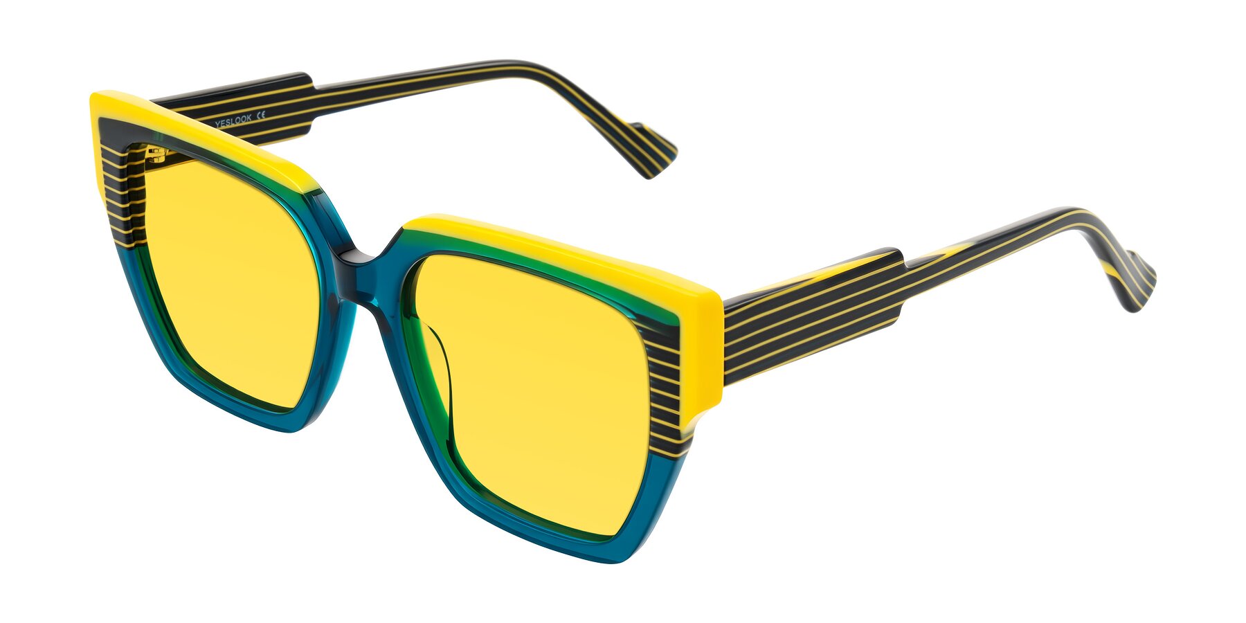 Angle of Delph in Petrol Rally with Yellow Tinted Lenses