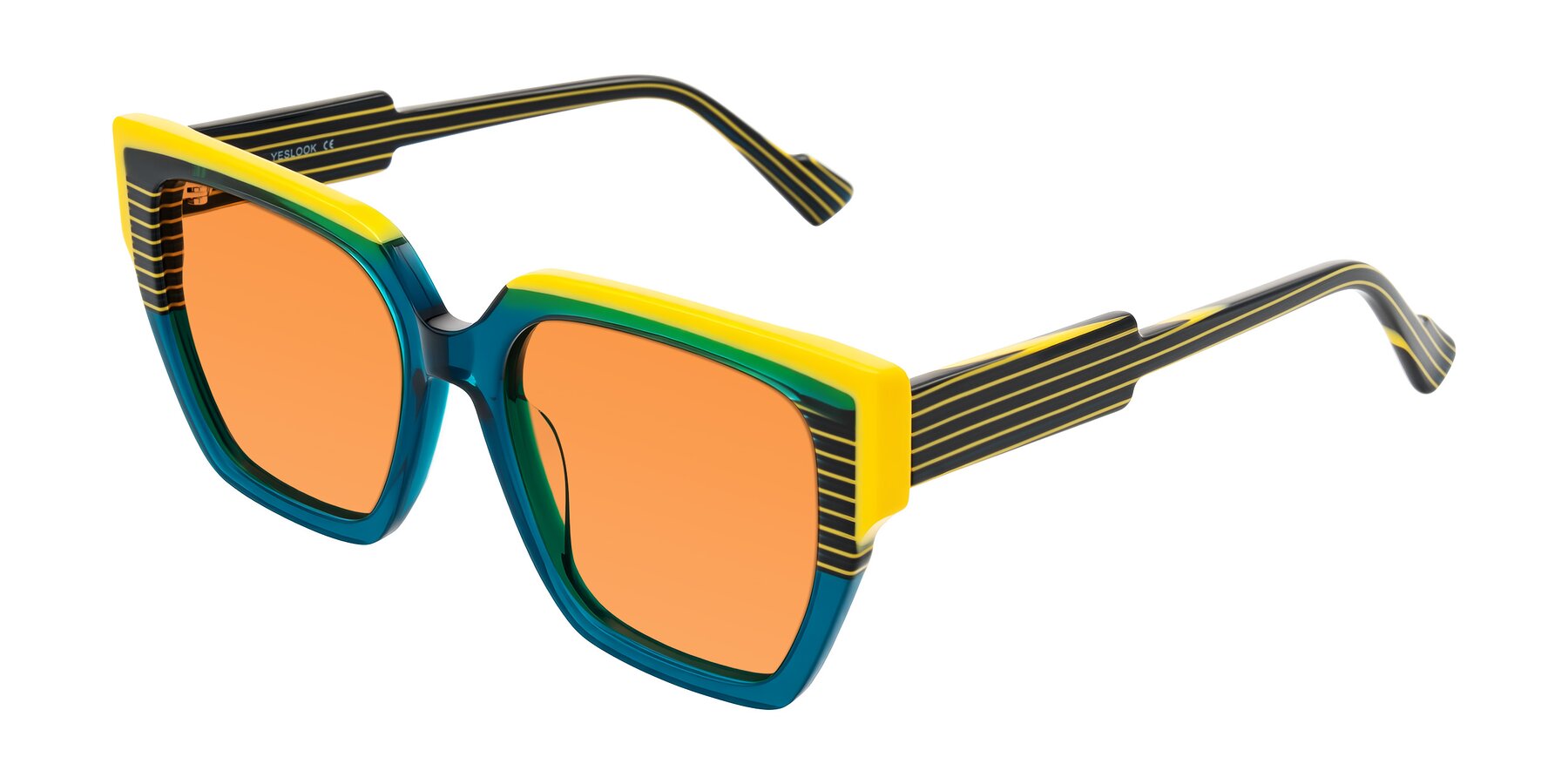 Angle of Delph in Petrol Rally with Orange Tinted Lenses