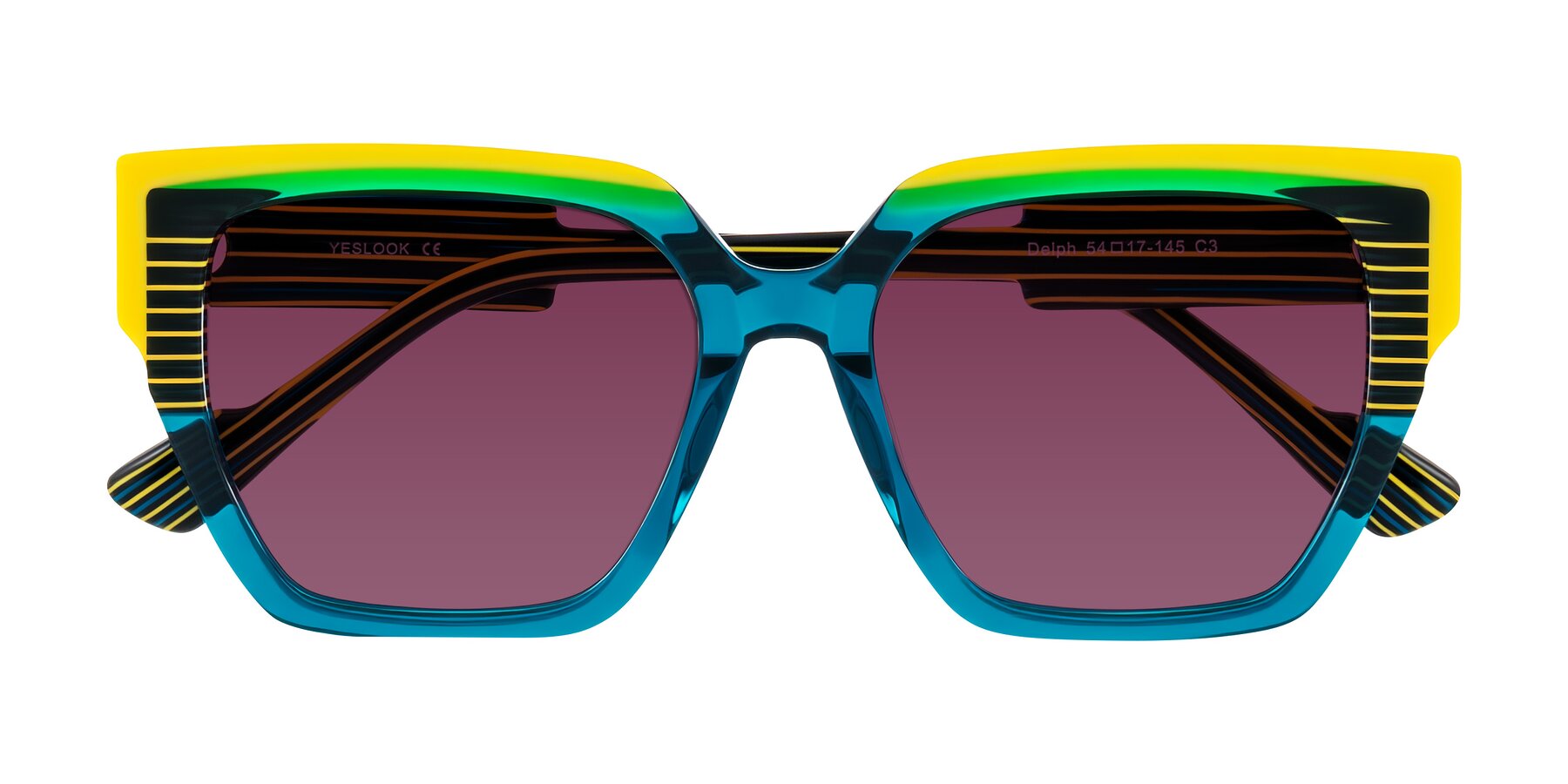 Folded Front of Delph in Petrol Rally with Wine Tinted Lenses