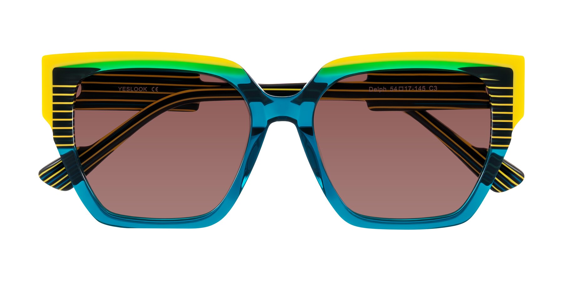 Folded Front of Delph in Petrol Rally with Garnet Tinted Lenses