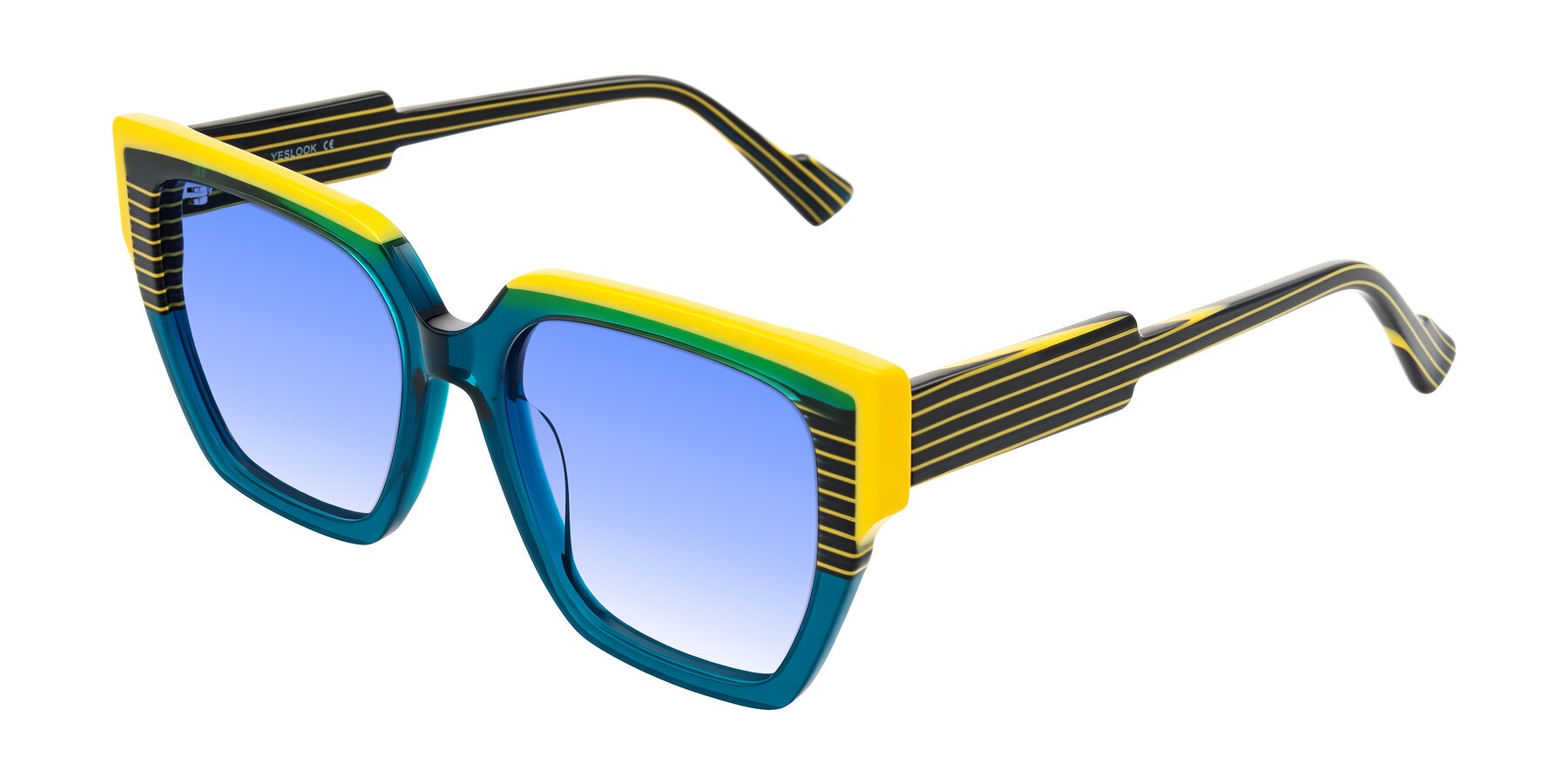Angle of Delph in Petrol Rally with Blue Gradient Lenses