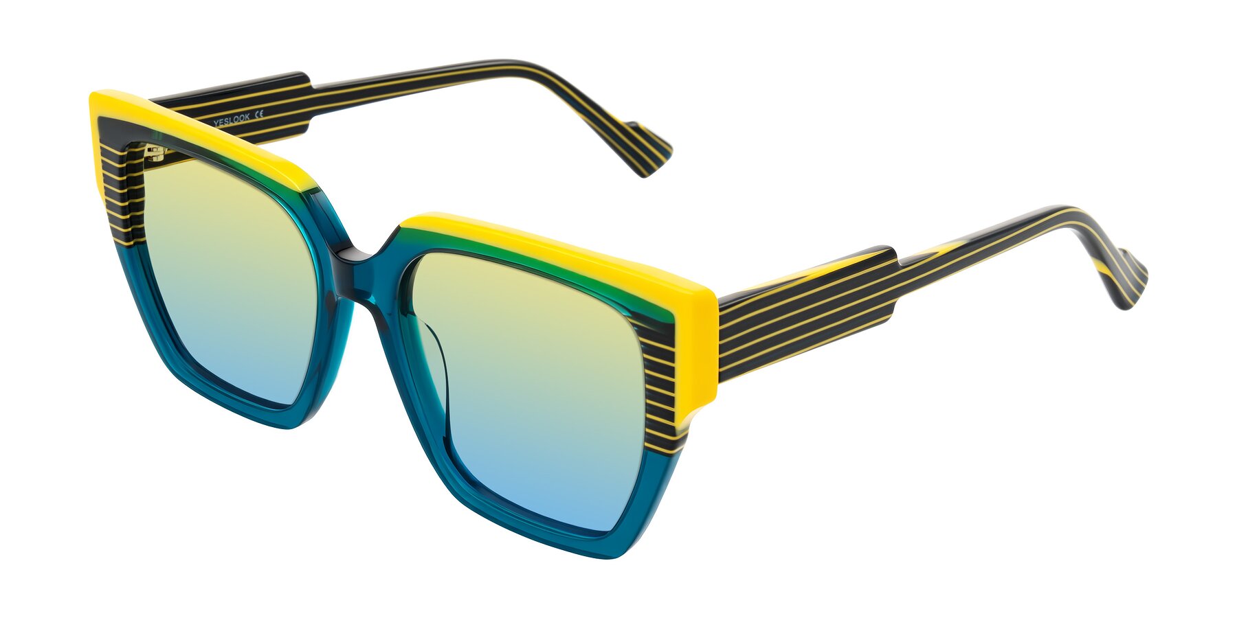 Angle of Delph in Petrol Rally with Yellow / Blue Gradient Lenses