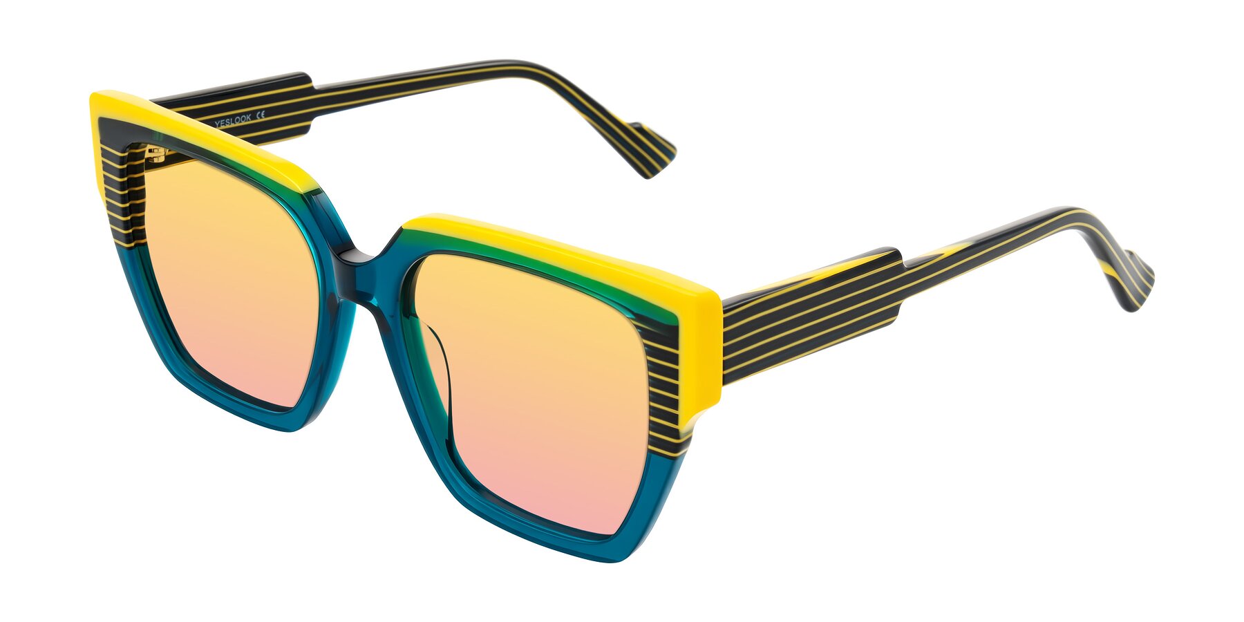 Angle of Delph in Petrol Rally with Yellow / Pink Gradient Lenses