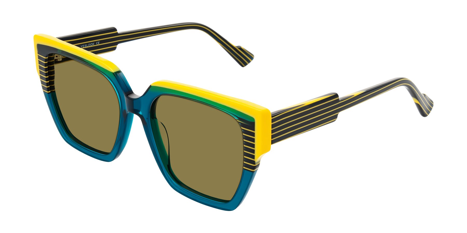 Angle of Delph in Petrol Rally with Brown Polarized Lenses
