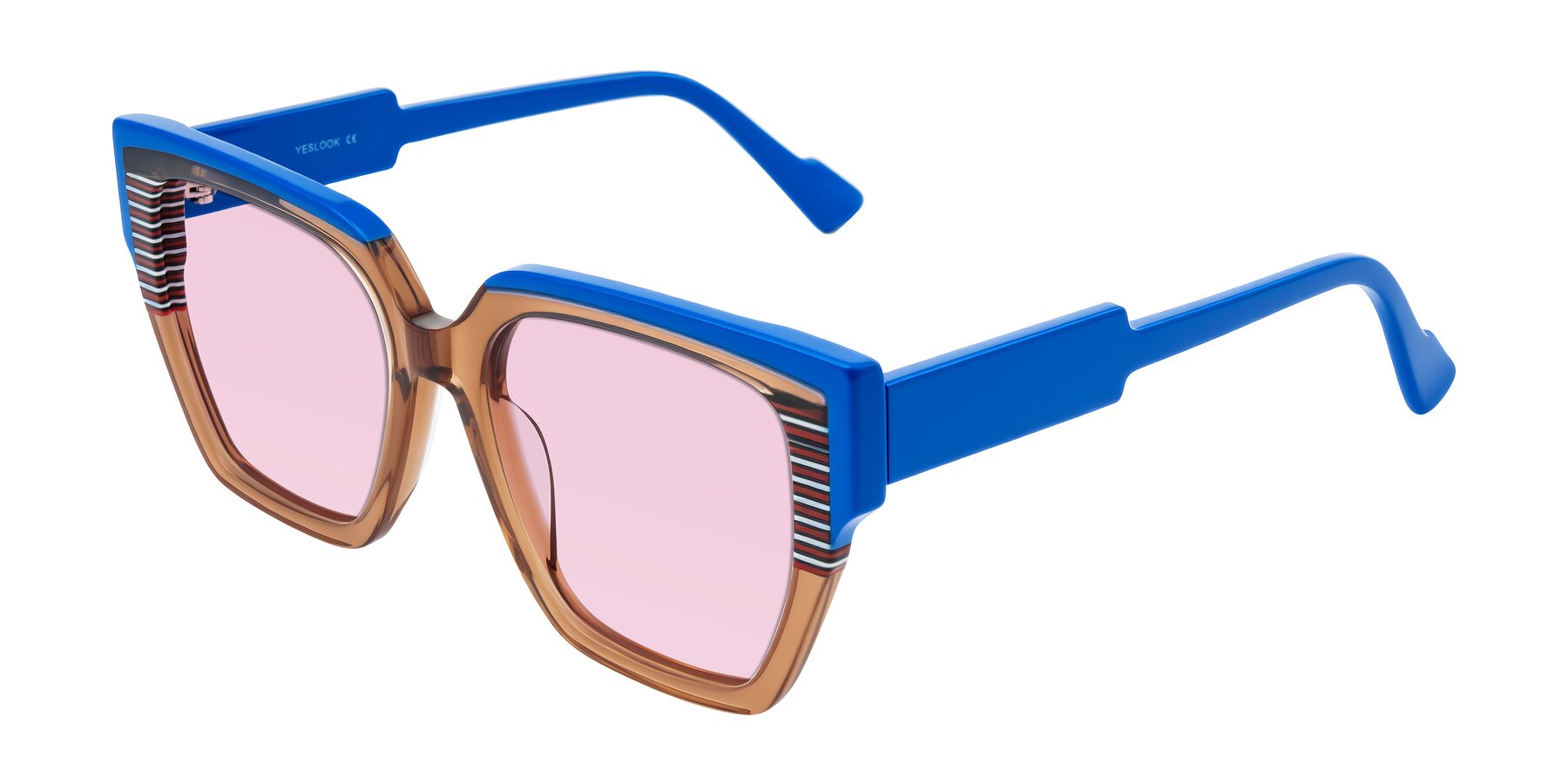 Angle of Delph in Mocha Circuit with Light Pink Tinted Lenses