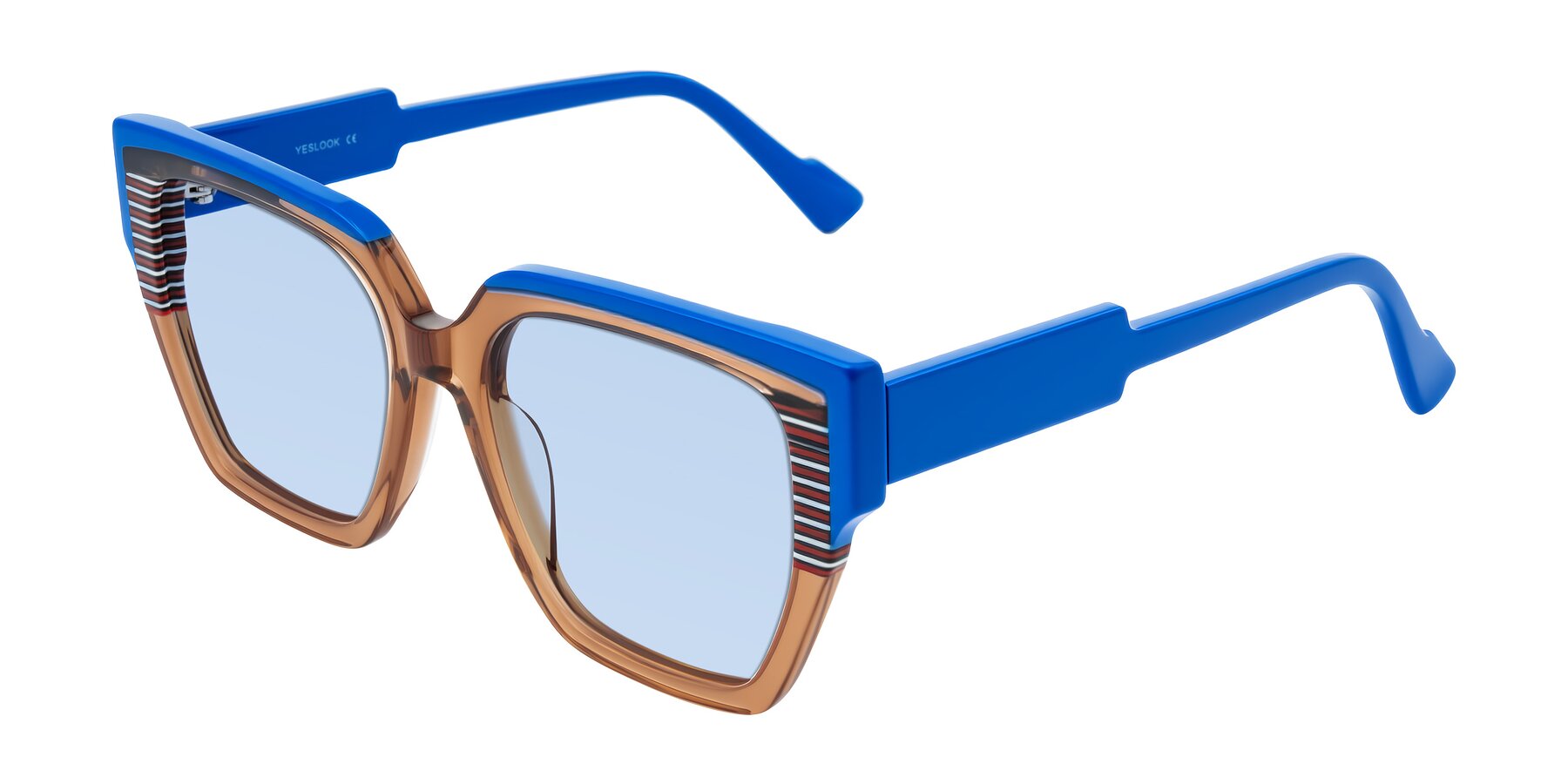 Angle of Delph in Mocha Circuit with Light Blue Tinted Lenses