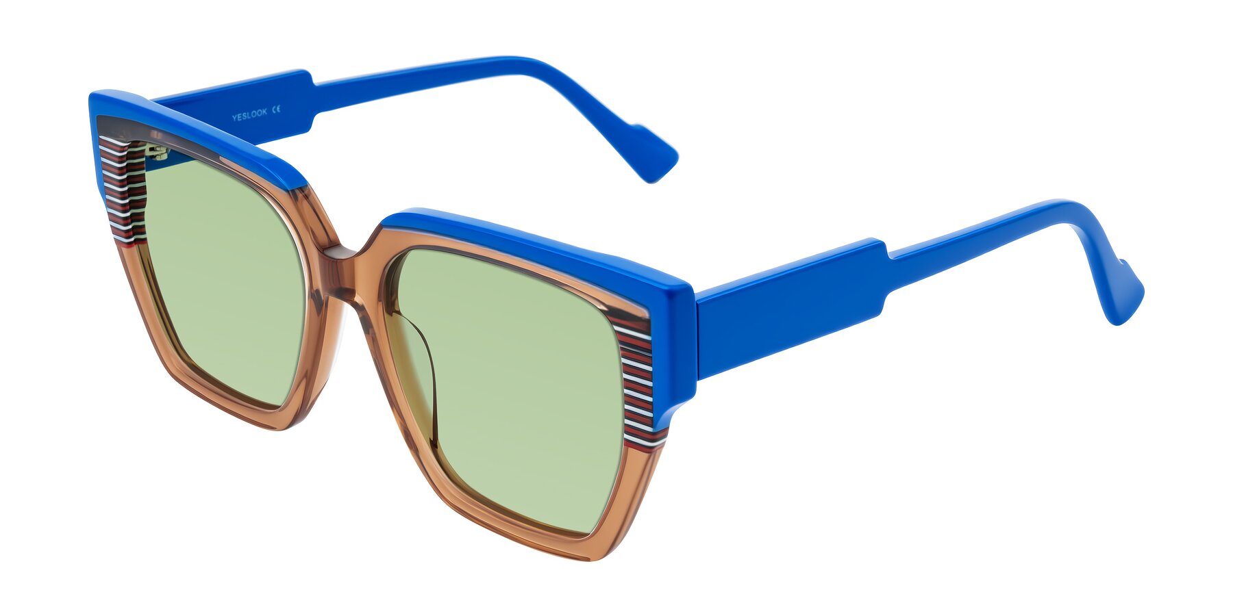 Angle of Delph in Mocha Circuit with Medium Green Tinted Lenses