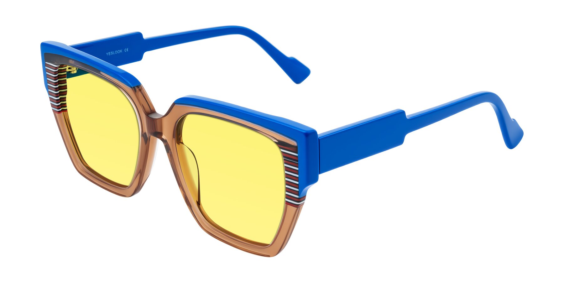 Angle of Delph in Mocha Circuit with Medium Yellow Tinted Lenses