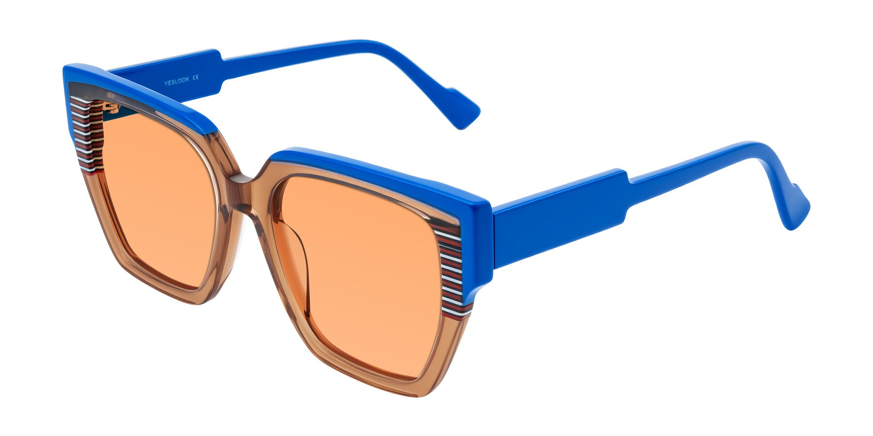 Angle of Delph in Mocha Circuit with Medium Orange Tinted Lenses