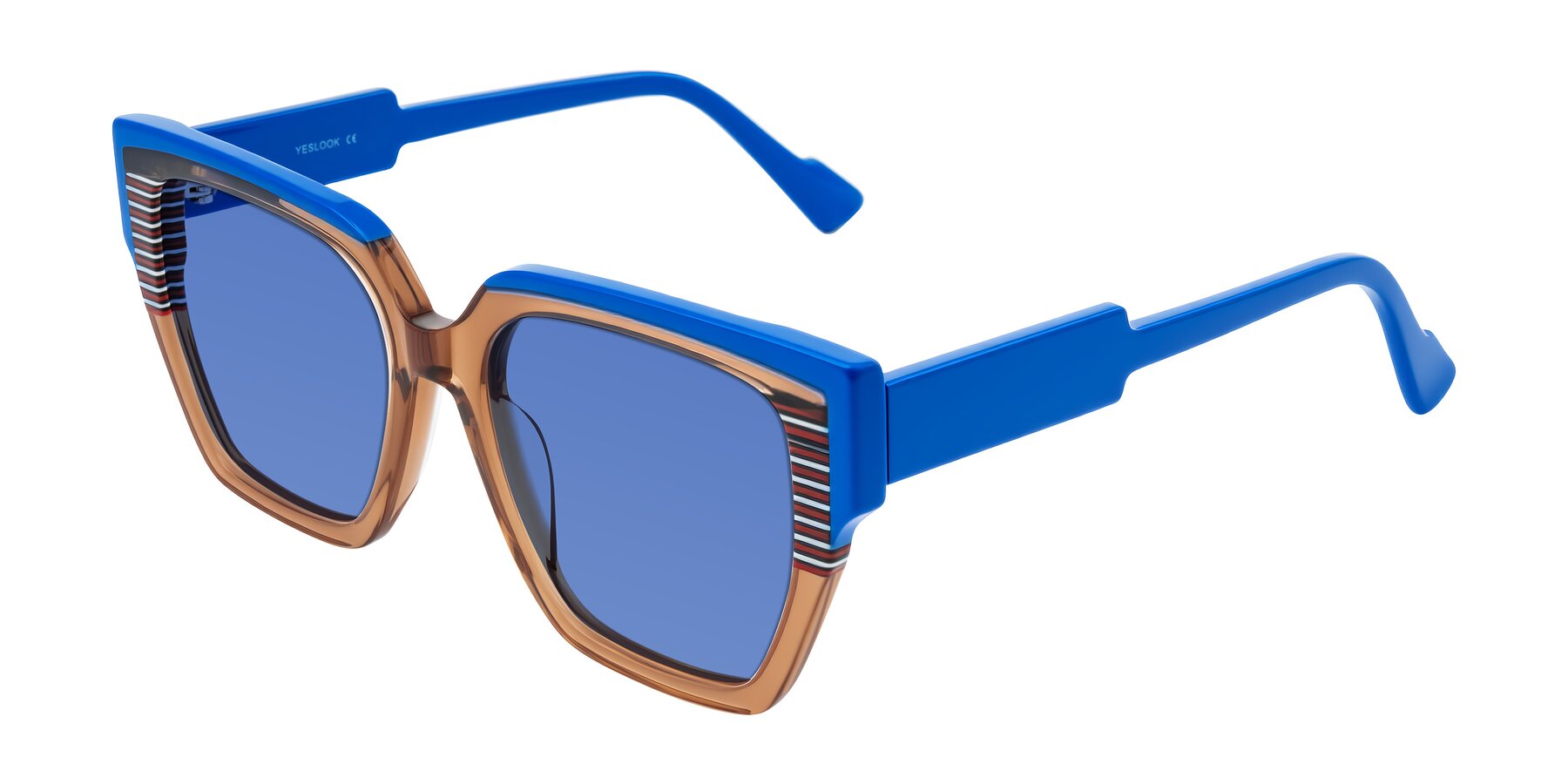 Angle of Delph in Mocha Circuit with Blue Tinted Lenses